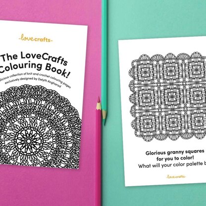LoveCrafts Colouring Book