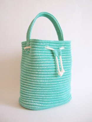 Drawstring bag.