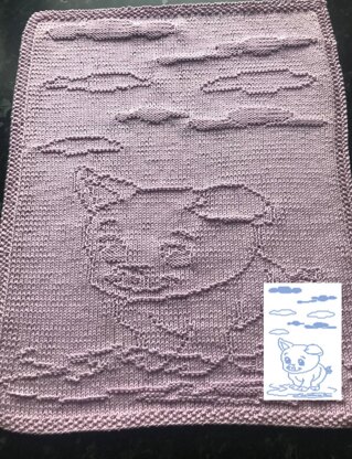 Nr. 65 Pig guest towel