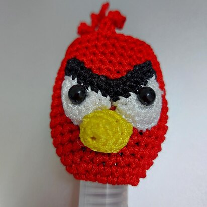 Angry Bird hand sanitizer cover - Red