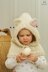 Popi polar bear hood