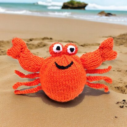 Crab Chocolate Orange cover / 13cms Sea toy