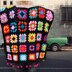 Pompom Crochet Poncho