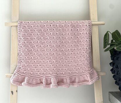 Ruffle Car Seat blanket