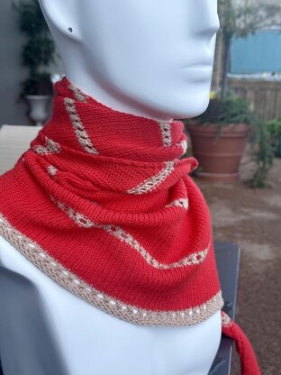 Red Line Shawl