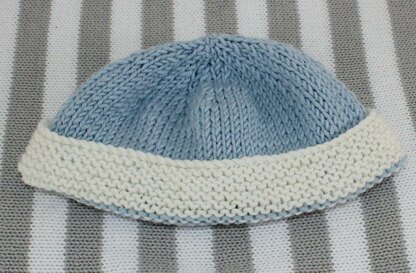 Baby 2 Colour Beanie Hat