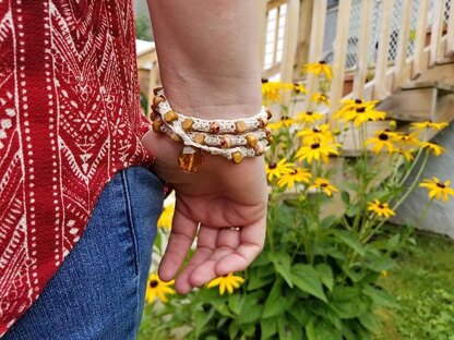 Rustic Wrap Bracelet