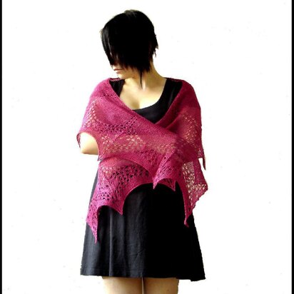 Indeno Shawl - knitting pattern