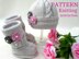 Pattern Knitting Baby Set Babies Newborn Shoes and Hat