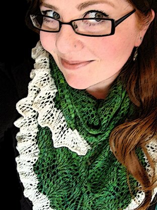 Irish Ale Shawlette