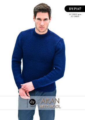 Jumper in DY Choice Aran With Wool - DYP147
