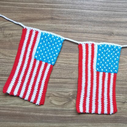 American Flag Bunting