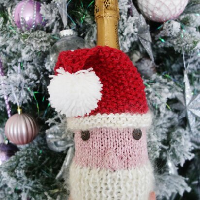 Santa Wine Bottle Cozy
