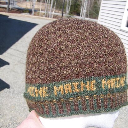 Maine Pine Cone Hat