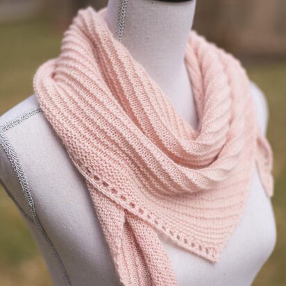 Dream Ridges Shawlette