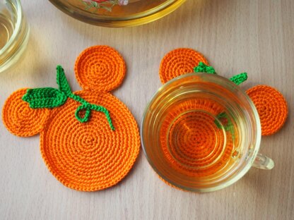 Pumpkin coaster