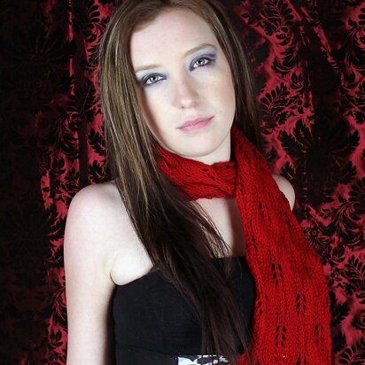 A Vampire's Love Scarf or Cowl