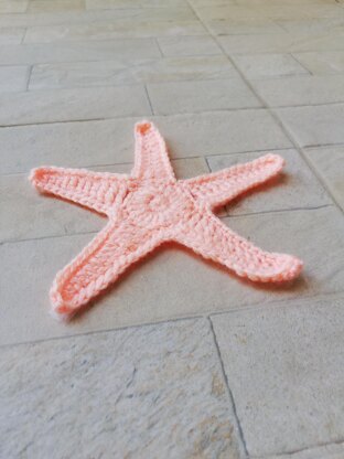 Crochet sea star pattern