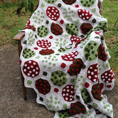 Lady Bug Picnic Afghan