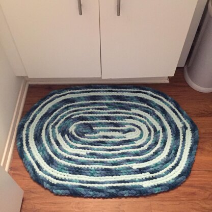 Oval Rag Rug