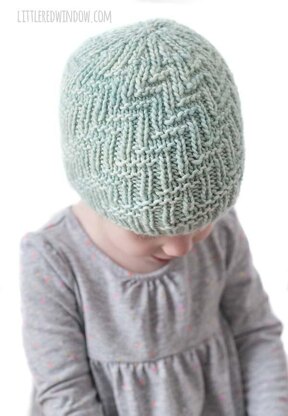 Woven Zig Zag Hat