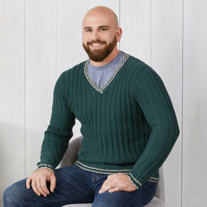1195 Pictor - Jumper Knitting Pattern for Men and Women in Valley Yarns Northfield