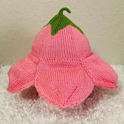 Hibiscus Flower Baby Hat