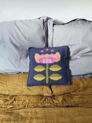 Folk Flower Cushion