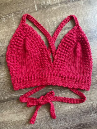 Crochet Bralette Pattern Crochet Bikini Top Pattern Crochet Crop Top Pattern Beginner Crochet Pattern Summer Crochet Beach Pattern Crochet