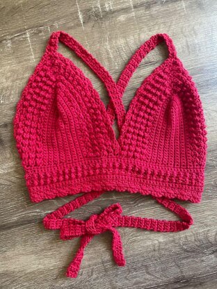 Crochet Pattern - Summer Waves Bralette