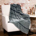 Valley Yarns #238 Ebb & Flow Double Wide Chenille Throw - 4 Shafts WIF
