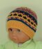 Baby and Toddler Simple Fairisle Beanie Hat