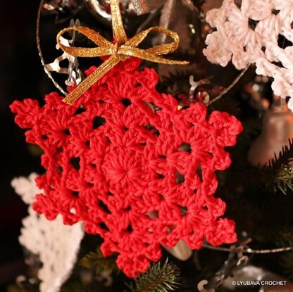 Snowflake Easy Crochet Tutorial