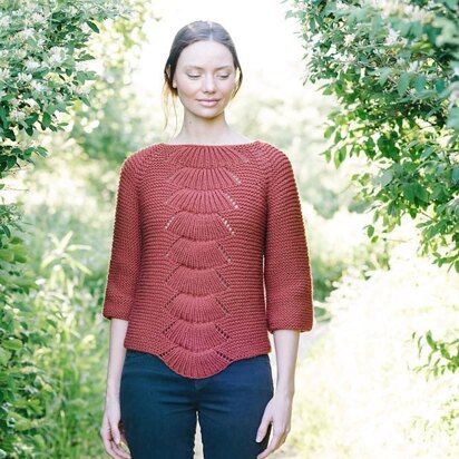 Camilla Pullover - knitting pattern