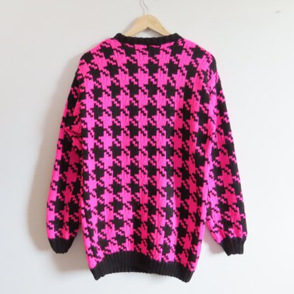 Giant Houndstooth Jumper