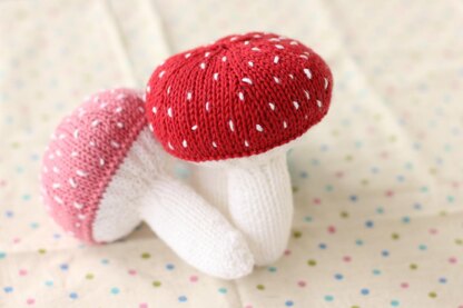 Mushroom Baby Rattle