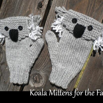 Koala Mittens for the Family