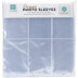 Echo Park Paper Photo Freedom Photo Sleeves Protectors 12"X12" 50/Pkg - (6) 4"X6" Horizontal Pockets