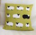 Flock of Sheep Cushion in Aran