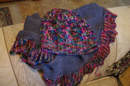 Garter Shawl by Brian Smith Designs