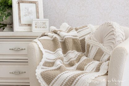 Parfait Vintage-Style Baby Blanket