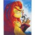 Crystal Art The Lion King Medley, 40x50cm Diamond Painting Kit