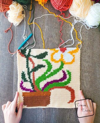 Groovy Flower Wall Hanging