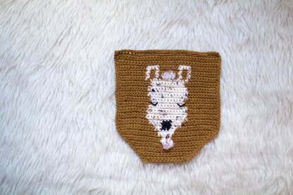 Alpaca Mini Wall Hanging