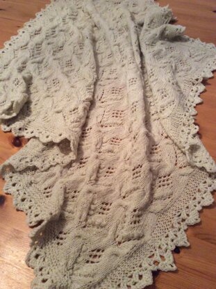 Butterfly Square Shawl