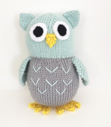 Owl Family knitting pattern 19067