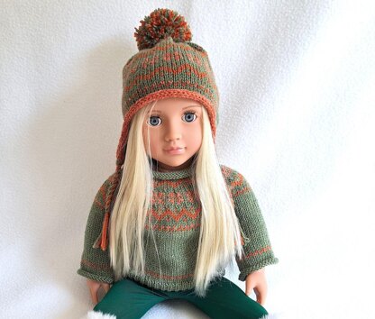 Doll Forest Sweater and Beanie