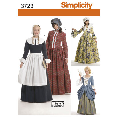 Simplicity Women's Costumes 3723 - Sewing Pattern