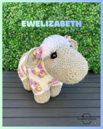 Ewelizabeth the African Flower sheep