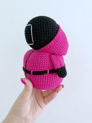 Squid Game inspired gnome